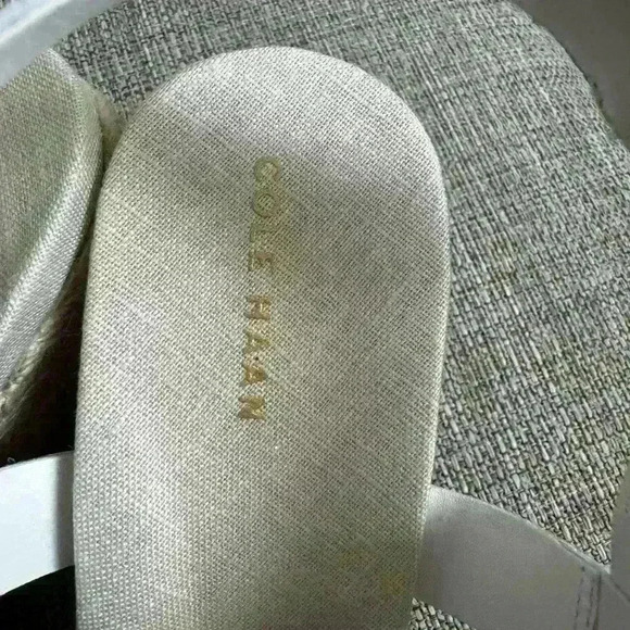 Cole Haan Crystal Wedge Sandal Size 8.5 - Picture 8 of 9